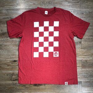 Pizza Hut Merch Shirt LARGE Checkboard Official Merchandise IQ Apparel  LARGE